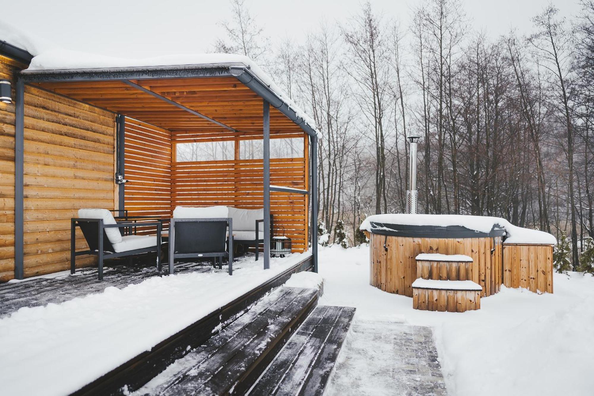 Apartman Andrea Červená Voda Exteriör bild