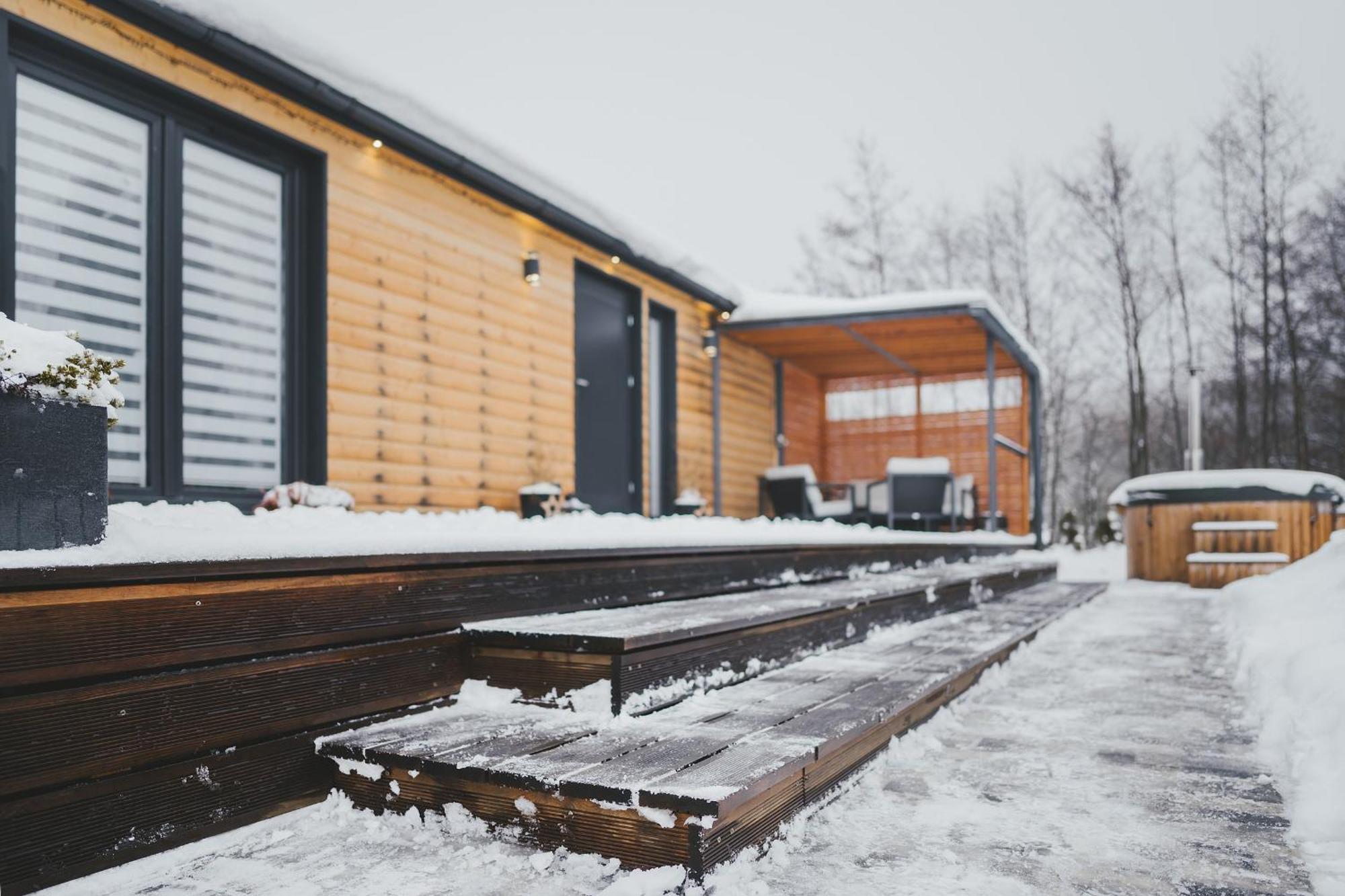 Apartman Andrea Červená Voda Exteriör bild