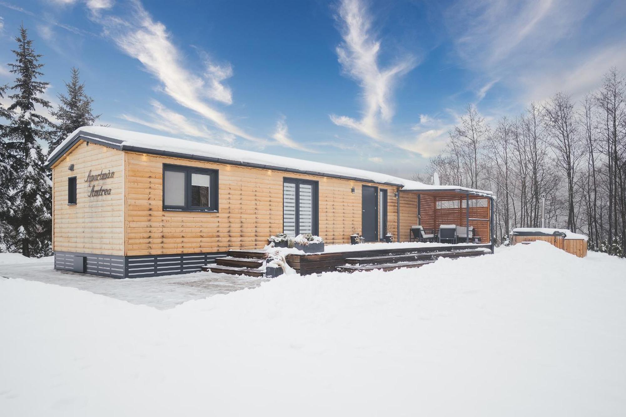 Apartman Andrea Červená Voda Exteriör bild
